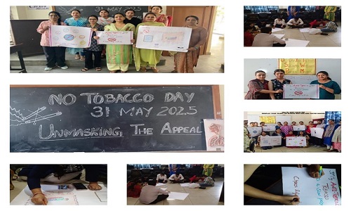 No Tobacco Day 31 may 25.